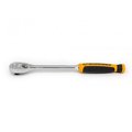 Apex Tool Group Gearwrench® 90 Tooth Long Handle Dual Material Teardrop Ratchet with 1/4" Drive Tang, 8"L 81029T